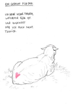 tanja hehn schaf zeichnung